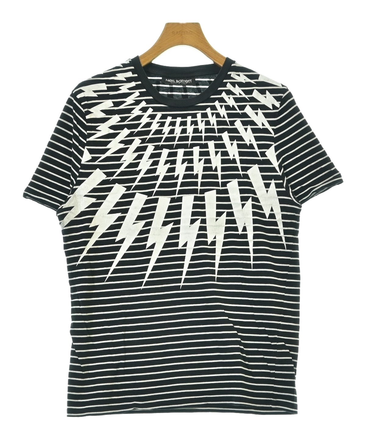 Neil Barret ロンT レア Neil Barrett（ニールバレット）Tシャツ・カットソー 黒 サイズ:L