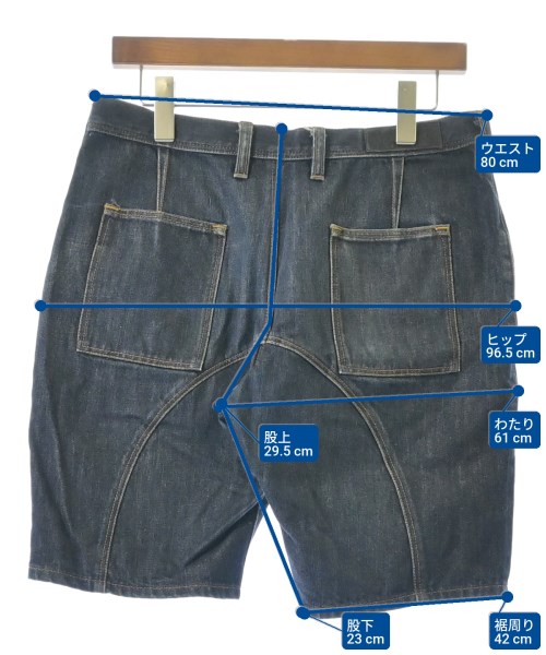 Neil Barrett（ニールバレット）ショートパンツ 紺 サイズ:32(L位) メンズ/2200670423057