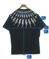 Neil Barrett（ニールバレット）Tシャツ・カットソー 黒 サイズ:L メンズ/2200672956096