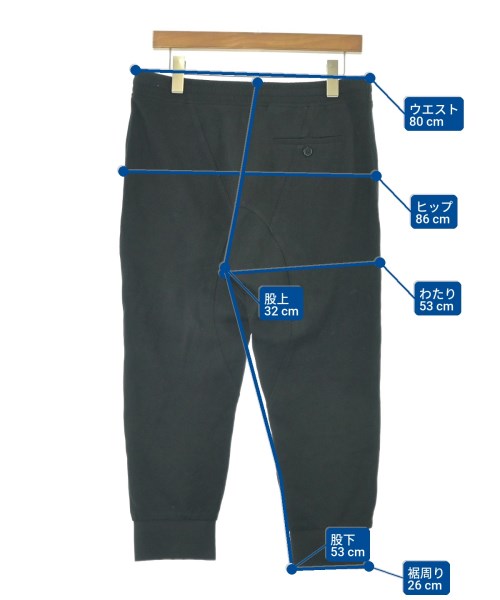 Neil Barrett（ニールバレット）スウェットパンツ 黒 サイズ:-(S位) メンズ/2200672956447