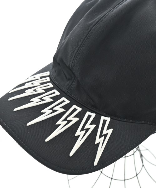 Neil Barrett（ニールバレット）キャップ 黒 サイズ:- メンズ/2200672956454