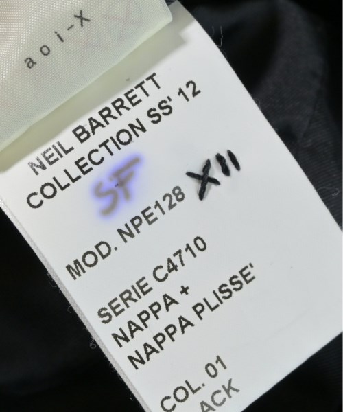 Neil Barrett（ニールバレット）ライダース 黒 サイズ:S レディース/2200694232123