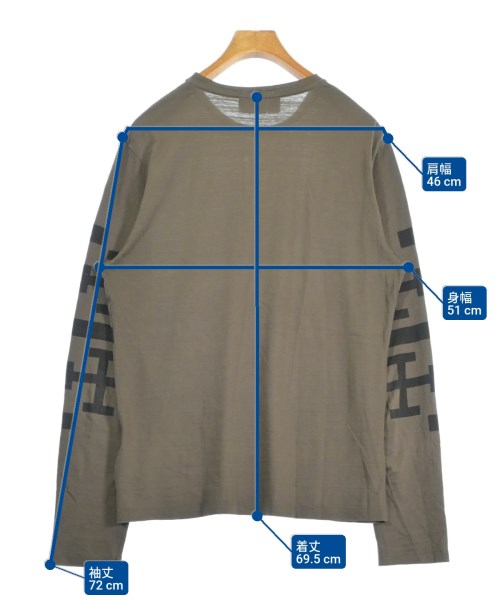 Neil Barrett（ニールバレット）Tシャツ・カットソー カーキ サイズ:S メンズ/2200698378148
