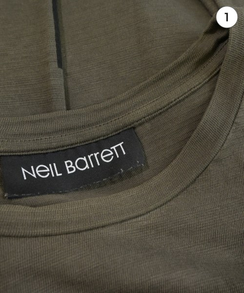 Neil Barrett（ニールバレット）Tシャツ・カットソー カーキ サイズ:S メンズ/2200698378148
