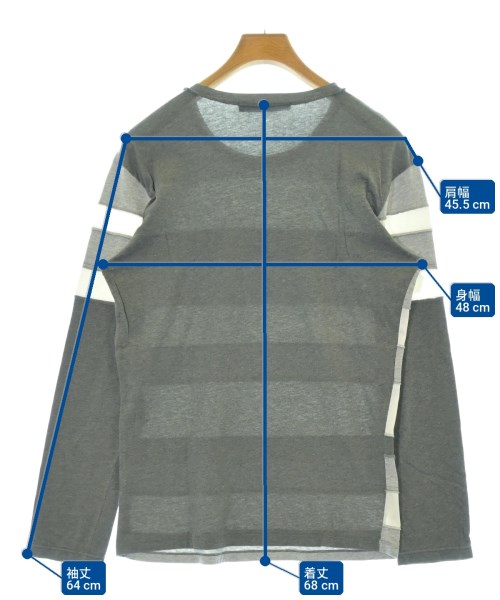 Neil Barrett（ニールバレット）Tシャツ・カットソー グレー サイズ:S メンズ/2200700986033