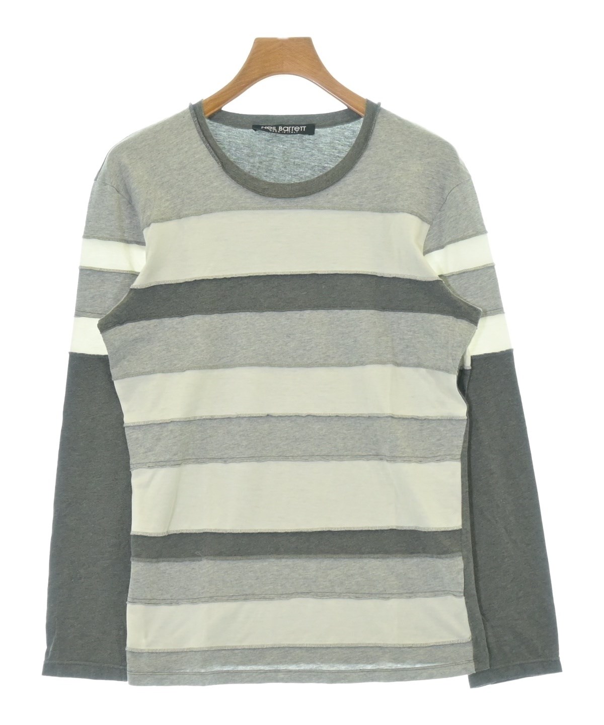 Neil Barrett 半袖 Tシャツ グレー Mサイズ Neil Barrett（ニールバレット）Tシャツ・カットソー グレー サイズ:S
