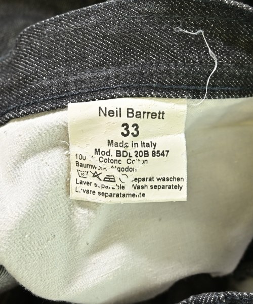 Neil Barrett（ニールバレット）デニムパンツ 黒 サイズ:33(L位) メンズ/2200713640021