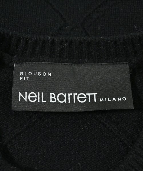 Neil Barrett（ニールバレット）ニット・セーター 黒 サイズ:M メンズ/2200648013105