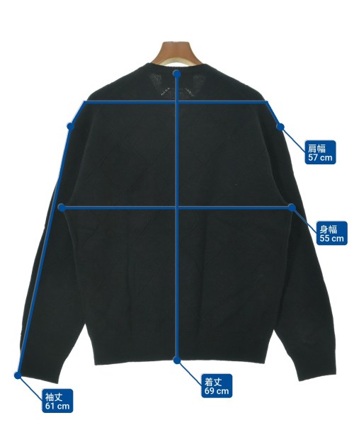 Neil Barrett（ニールバレット）ニット・セーター 黒 サイズ:M メンズ/2200648013105