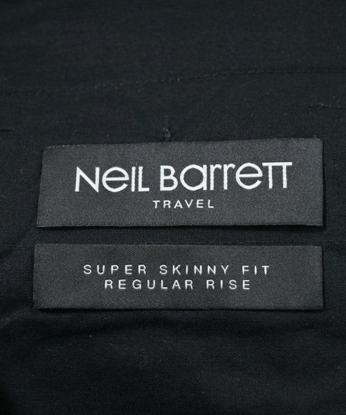 Neil Barrett（ニールバレット）スラックス 黒 サイズ:48(L位) メンズ/2200660014081