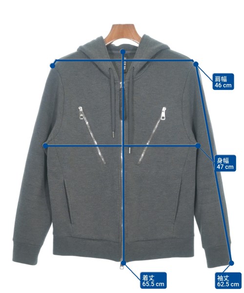 Neil Barrett（ニールバレット）パーカー グレー サイズ:XS メンズ/2200669933062