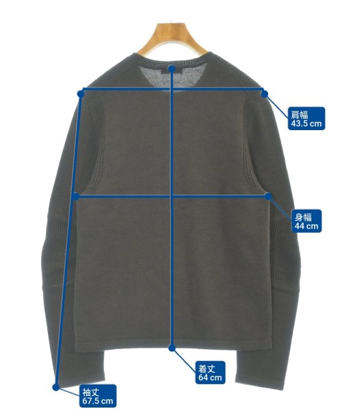 Neil Barrett（ニールバレット）ニット・セーター 茶 サイズ:M メンズ/2200669963083