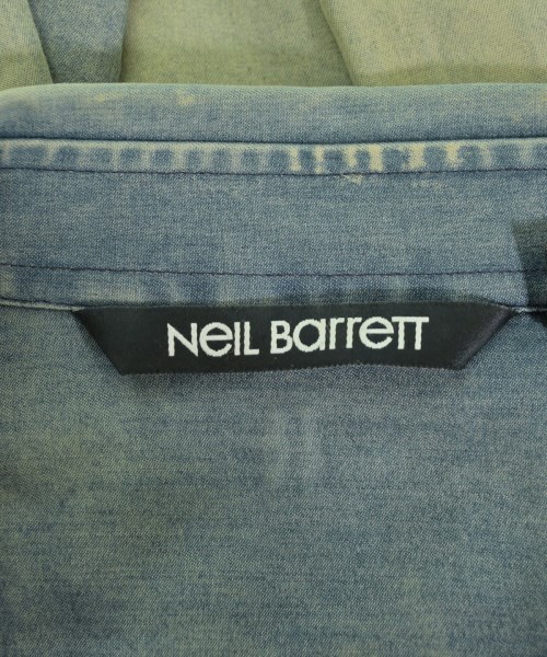 Neil Barrett（ニールバレット）カジュアルシャツ 青 サイズ:41(XL位) メンズ/2200729047081