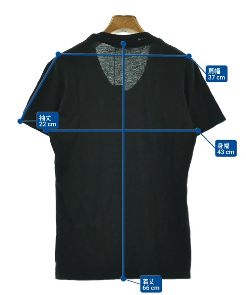 Neil Barrett（ニールバレット）Tシャツ・カットソー 黒 サイズ:S メンズ/2200677353050