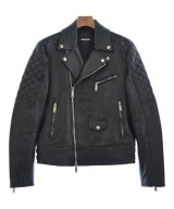 DSQUARED（ディースクエアード）ライダース 黒 サイズ:48(L位) メンズ/2200352433022