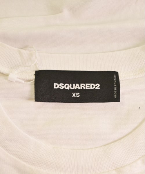 なし開閉DSQUARED ディースクエアード Tシャツ・カットソー XS 白