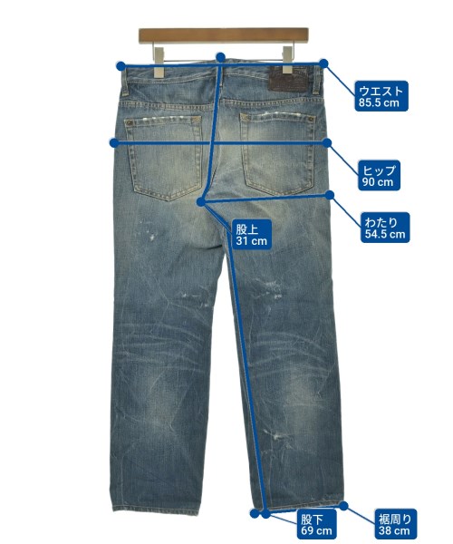 DSQUARED（ディースクエアード）デニムパンツ 紺 サイズ:46(M位) メンズ/2200635565037