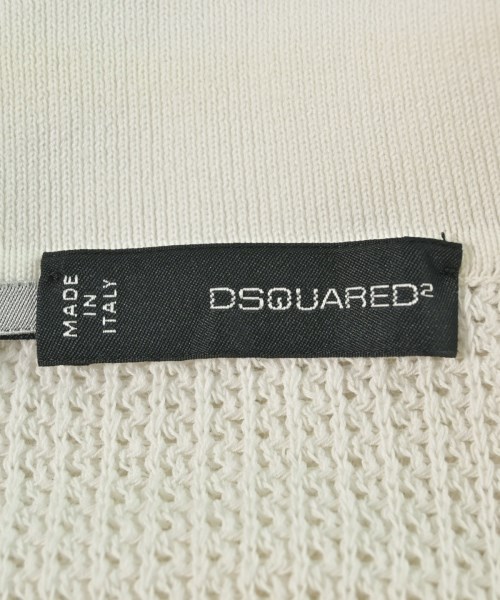 DSQUARED（ディースクエアード）ポロシャツ 白 サイズ:L メンズ/2200635565235
