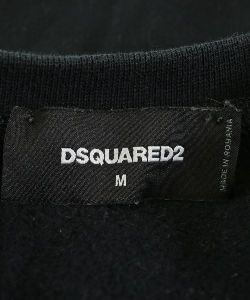 DSQUARED（ディースクエアード）スウェット 黒 サイズ:M メンズ/2200632522187