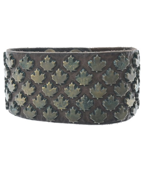 DSQUARED（ディースクエアード）ブレスレット・バングル 茶 サイズ:- メンズ/2200526731312