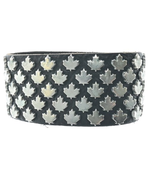 DSQUARED（ディースクエアード）ブレスレット・バングル 黒 サイズ:- メンズ/2200526731329