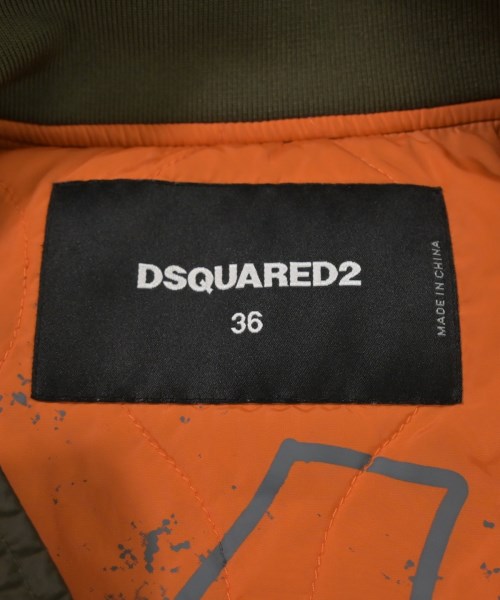 DSQUARED（ディースクエアード）ミリタリーブルゾン カーキ サイズ:36(XS位) レディース/2200638474015