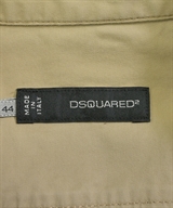 DSQUARED（ディースクエアード）カジュアルシャツ ベージュ サイズ:44(S位) メンズ/2200638551020