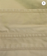 DSQUARED（ディースクエアード）カジュアルシャツ ベージュ サイズ:44(S位) メンズ/2200638551020