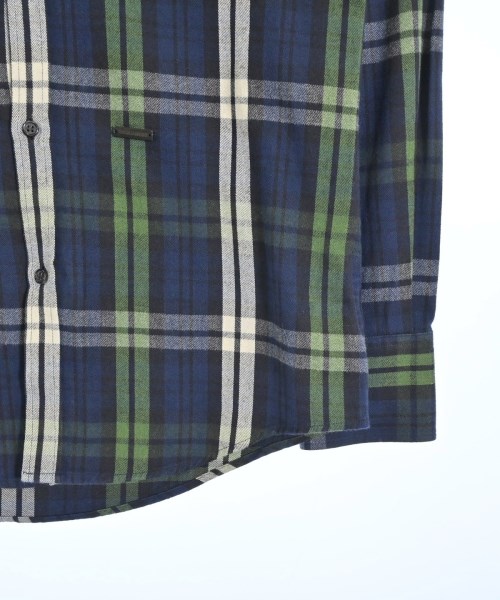 DSQUARED（ディースクエアード）カジュアルシャツ 紺 サイズ:44(S位) メンズ/2200639138015