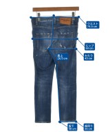 DSQUARED（ディースクエアード）デニムパンツ 青 サイズ:36(XS位) レディース/2200625067039