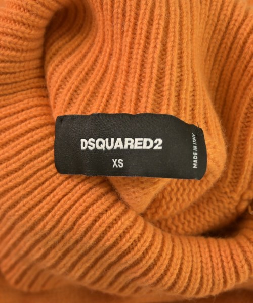 DSQUARED（ディースクエアード）ニット・セーター オレンジ サイズ:XS メンズ/2200625737062