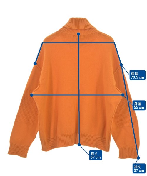 DSQUARED（ディースクエアード）ニット・セーター オレンジ サイズ:XS メンズ/2200625737062