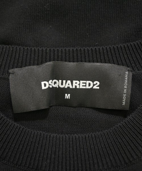 DSQUARED（ディースクエアード）ニット・セーター 黒 サイズ:M メンズ/2200640819088
