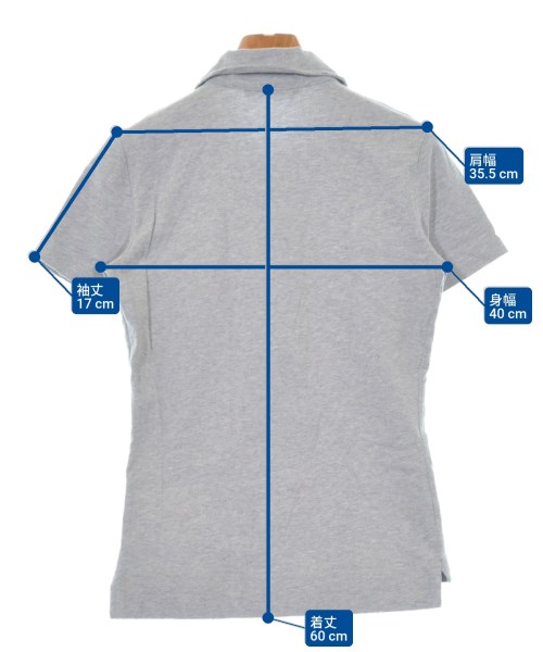 DSQUARED（ディースクエアード）ポロシャツ グレー サイズ:M レディース/2200630068069