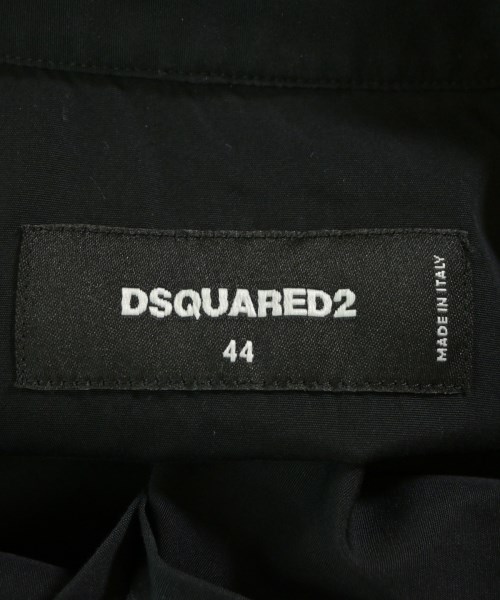 DSQUARED（ディースクエアード）カジュアルシャツ 黒 サイズ:44(S位) メンズ/2200642080011