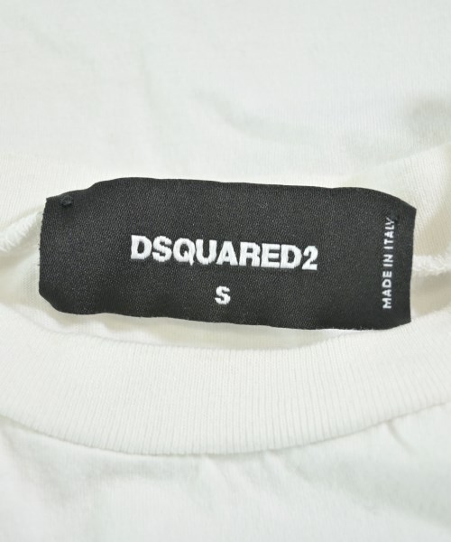 DSQUARED（ディースクエアード）Tシャツ・カットソー 白 サイズ:S レディース/2200642080035