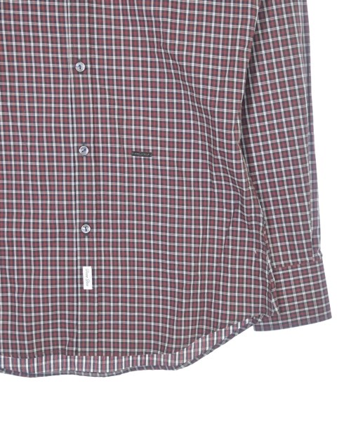 DSQUARED（ディースクエアード）カジュアルシャツ 赤 サイズ:48(L位) メンズ/2200642324023