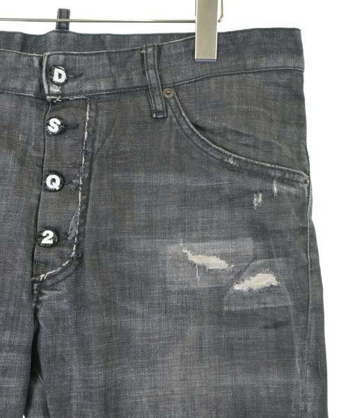 DSQUARED（ディースクエアード）デニムパンツ 黒 サイズ:48(L位) メンズ/2200642935106