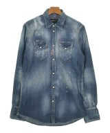 DSQUARED（ディースクエアード）カジュアルシャツ 青 サイズ:48(M位) メンズ/2200643214026
