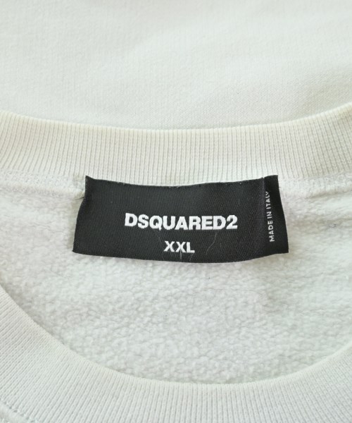 DSQUARED（ディースクエアード）スウェット 白 サイズ:XXL メンズ/2200643335141