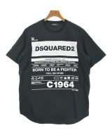 DSQUARED（ディースクエアード）Tシャツ・カットソー 黒 サイズ:50(XL位) メンズ/2200643335158
