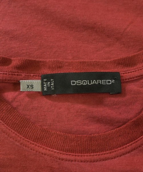DSQUARED（ディースクエアード）Tシャツ・カットソー 赤 サイズ:XS メンズ/2200644022064