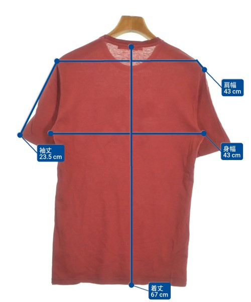 DSQUARED（ディースクエアード）Tシャツ・カットソー 赤 サイズ:XS メンズ/2200644022064
