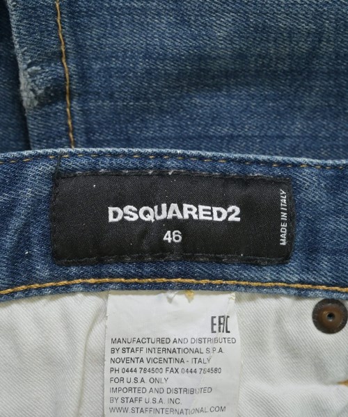 DSQUARED（ディースクエアード）デニムパンツ 青 サイズ:46(M位) メンズ/2200644030045