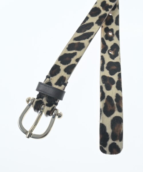 DSQUARED（ディースクエアード）ベルト 白 サイズ:S レディース/2200643507067