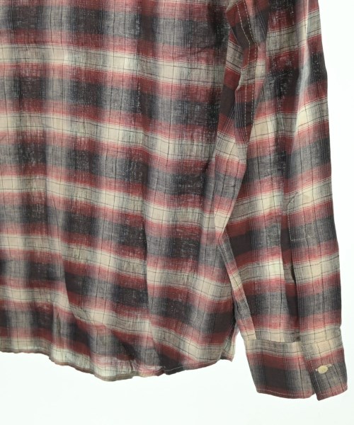 DSQUARED（ディースクエアード）カジュアルシャツ 赤 サイズ:50(XL位) メンズ/2200644566018