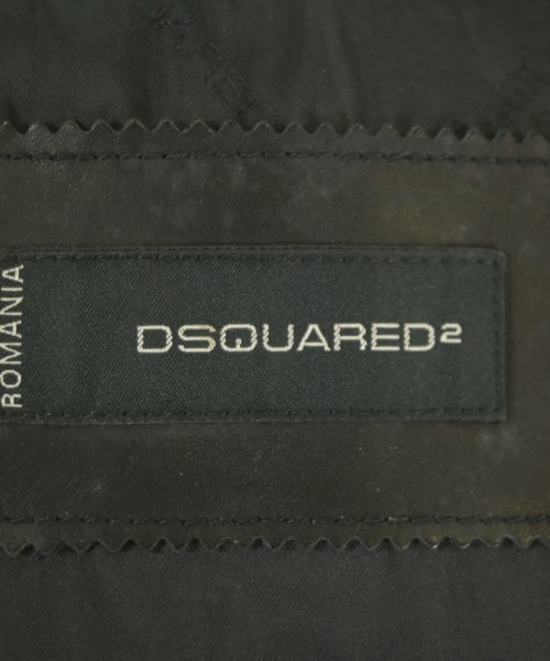 DSQUARED（ディースクエアード）ライダース 黒 サイズ:44(S位) メンズ/2200644674010