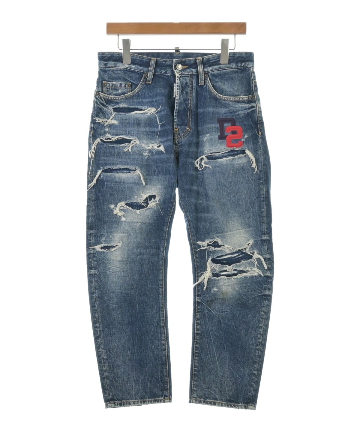 ぐーだつページ DSQUARED（ディースクエアード）デニムパンツ 青 サイズ:42(XS位