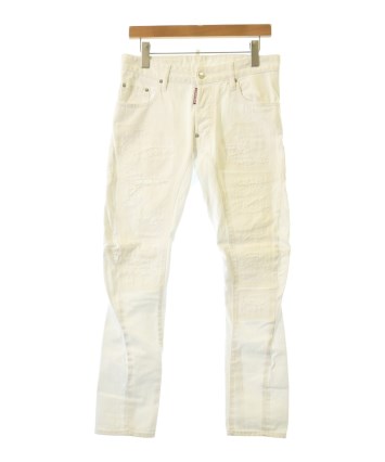 DSQUARED パンツ（その他） 白 2009224N0044 DSQUARED（ディースクエアード）デニムパンツ 白 サイズ:44(S位