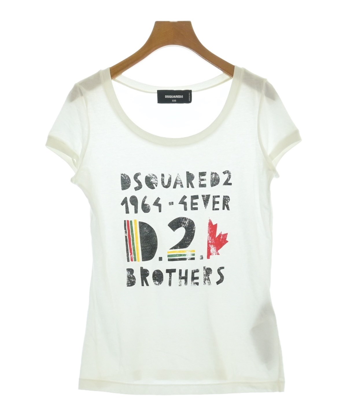 DSQUARED（ディースクエアード）Tシャツ・カットソー 白 サイズ